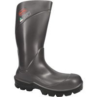 Bottes de s&eacute;curit&eacute; int&eacute;grales Boss Footwear, Polyur&eacute;thane, Embout Acier, Taille 4, Imperm&eacute;able Fastek