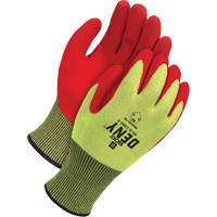 Deny&reg; Lined Cut-Resistant Touchscreen Gloves, Size 6, 18 Gauge, Foam Nitrile Coated, HPPE Shell, ASTM ANSI Level A6 Fastek