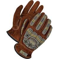 Classic Reverse Grain Driver Gloves, X-Small, Grain Pigskin Palm Fastek
