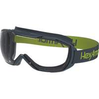 MX500 Safety Goggles, Clear Lens, Anti-Fog/Anti-Scratch, Indirect Vent Fastek