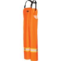 R805 Hurricane Bib Pants, Small, High Visibility Orange Fastek