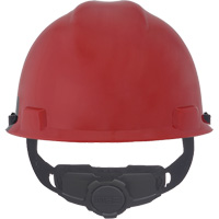 Specialty V-Gard&reg; Hard Hat, Ratchet Suspension, Black/Red Fastek