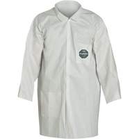 ProShield&reg; 50 Lab Coat, Microporous, White, Small Fastek