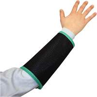 Kut Gard&reg; 2-Ply Cane Mesh Sleeve, Nylon, 9", ASTM ANSI Level A4, Black Fastek