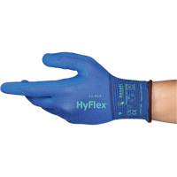 HyFlex&reg; 11-814 Gloves, Size 5/2X-Small, 18 Gauge, Foam Nitrile Coated, Nylon/Spandex Shell, ASTM ANSI Level A1/EN 388 Level 1/EN 388 Level A Fastek