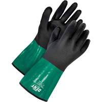 Gants r.sistant aux produits chimiques avec doublure r&eacute;sistante &agrave; la coupe, Taille 6/T-petit, 12" lo, PVC Fastek
