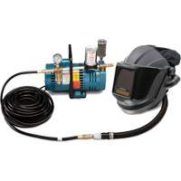 1-Worker MAXSHIELD&reg; Supplied Air Shield & Flip-Front Welding System Fastek
