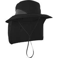 Chill-Its 8934 Ranger Hat with Neck Shade, Small/Medium, Black Fastek
