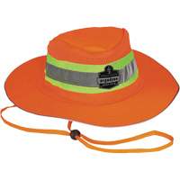GloWear 8935 Ranger Sun Hat, Small/Medium, High Visibility Orange, Polyester Fastek