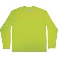 Chemise de refroidissement &agrave; manches longues avec protection solaire et UV Chill-Its 6689, Jaune lime haute visibilit&eacute;, Petit Fastek