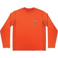 Chemise de refroidissement &agrave; manches longues avec protection solaire et UV Chill-Its 6689, Orange, Petit Fastek