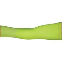 Max Cut Resistant Sleeves - Small, TenActiv, 12", ASTM ANSI Level A9, High Visibility Lime Fastek