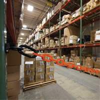 Magnetic Chain Barrier Warehouse Kit, Orange Fastek