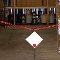 Plastic Barrier Chain, Green Fastek