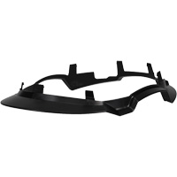 Bordure &eacute;troite compl&egrave;te &agrave; agrafe pour casque d'alpiniste RZRBack, blanc Fastek