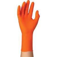 Gants jetables TOUCHNTUFF 93-800, 6,5/7, Latex/N&eacute;opr&egrave;ne/Nitrile, 23,6-mils, Sans poudre, Orange Fastek