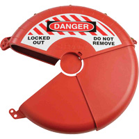 Collapsible Gate Valve Lockout Device, Wheel Type Fastek