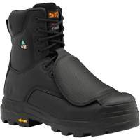 Vulcan Work Boots with External Metguard, Leather, Size 5, Impermeable Fastek