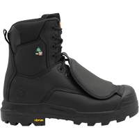 Vulcan Work Boots with External Metguard, Leather, Size 5, Impermeable Fastek