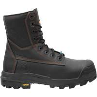 Metpro Flex Work Boots with Metguard, Leather, Size 4, Impermeable Fastek