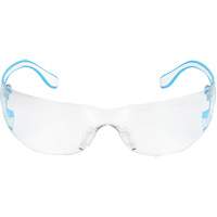 Adapt Lite Blue/White Safety Glasses, Clear Lens, Anti-Fog/Anti-Scratch, ANSI Z87+/Meets/Exceeds CSA Z94.3 Fastek