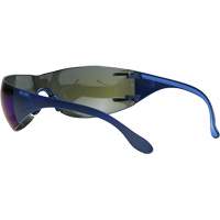 Adapt Lite Safety Glasses, Blue Mirror Lens, Anti-Fog/Anti-Scratch, ANSI Z87+/Meets/Exceeds CSA Z94.3 Fastek