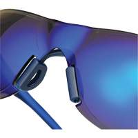 Adapt Lite Safety Glasses, Blue Mirror Lens, Anti-Fog/Anti-Scratch, ANSI Z87+/Meets/Exceeds CSA Z94.3 Fastek