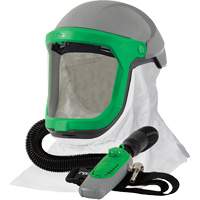 Respirateur Z-Link avec cape &agrave; l'&eacute;paule Tychem 4000 & C40, Respirateur &agrave; masque/Masque de soudage Fastek