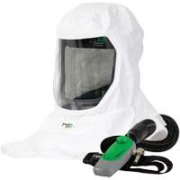 Respirateur T-Link avec casquette, tube de respiration & C40, Cagoule ample & visi&egrave;re Fastek