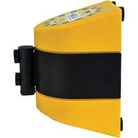 Syst&egrave;me de barri&egrave;re de s&eacute;curit&eacute; HAZLOK, Plastique, Fixation magn&eacute;tique, 30', Ruban Noir et jaune Fastek