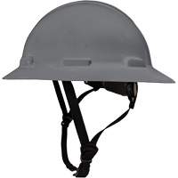 Casque de s&eacute;curit&eacute; &agrave; bordure compl&egrave;te LIDGUARD avec mentonni&egrave;re, R&eacute;pond aux normes CSA type 1, Suspension Rochet, Ventil&eacute; Fastek
