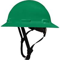 Casque de s&eacute;curit&eacute; &agrave; bordure compl&egrave;te LIDGUARD avec mentonni&egrave;re, R&eacute;pond aux normes CSA type 1, Suspension Rochet, Ventil&eacute; Fastek