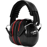 Cache-oreille SEALTEC de s&eacute;rie 500 avec bras doubles en acier inoxydable, Bandeau repliable, 26 dB NRR dB Fastek