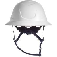 V-Gard H2&reg; Full Brim Safety Helmet, Ratchet Suspension, Non-Vented Fastek