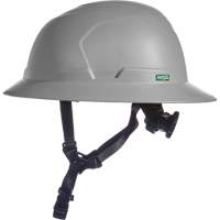 V-Gard H2&reg; Full Brim Safety Helmet, Ratchet Suspension, Non-Vented Fastek