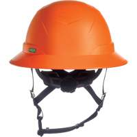 V-Gard H2&reg; Full Brim Safety Helmet, Ratchet Suspension, Non-Vented Fastek