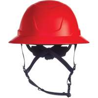V-Gard H2&reg; Full Brim Safety Helmet, Ratchet Suspension, Non-Vented Fastek