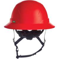 V-Gard H2&reg; Full Brim Safety Helmet, Ratchet Suspension, Non-Vented Fastek