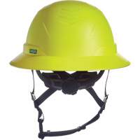V-Gard H2&reg; Full Brim Safety Helmet, Ratchet Suspension, Non-Vented Fastek
