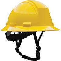 Casque de s&eacute;curit&eacute; &agrave; bord complet Kilimanjaro avec coque en PEHD, R&eacute;pond aux normes CSA type 2, Suspension Rochet, Non ventil&eacute; Fastek