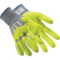 Gants antichocs Helix 3014IMP, 2T-petit/5, Paume en PEHP, Poignet &eacute;lastique/Poignet en tricot Fastek