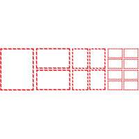 &eacute;tiquettes SIMDUT 100/bte, Vinyle, Rouleau, 10-7/8" lo x 8-1/2" la Fastek