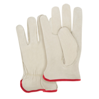 Close-Fit Driver's Gloves, Small, Grain Cowhide Palm Fastek