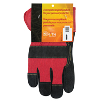 Superior Warmth Winter-Lined Fitters Gloves, Large, Split Cowhide Palm, Thinsulate Inner Lining Fastek