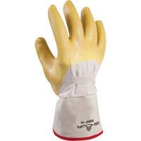 Nitty Gritty&reg; Gloves, 10, Latex Coating, Cotton Shell Fastek