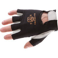 Anti-Impact Right-Hand Glove, Size Medium, Goatskin/Split Leather Palm Fastek