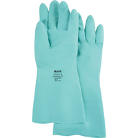 StanSolv<sup>®</sup> Z-Pattern Grip Gloves, Size Large/9, 13" L, Nitrile, 15-mil SN785 | Fastek