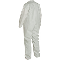 ProShield&reg; 60 Coveralls, X-Large, White, Microporous Fastek