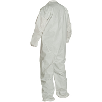 ProShield&reg; 60 Coveralls, Small, White, Microporous Fastek