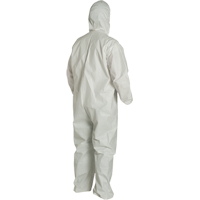 ProShield&reg; 60 Coveralls, Small, White, Microporous Fastek